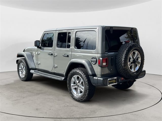 Used 2020 Jeep Wrangler Unlimited Sahara 4D Sport Utility – 1C4HJXEN2LW220903 full