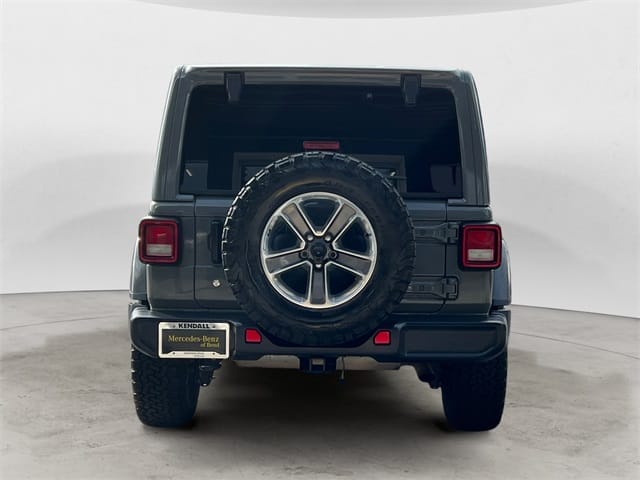 Used 2020 Jeep Wrangler Unlimited Sahara 4D Sport Utility – 1C4HJXEN2LW220903 full