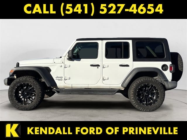 Used 2019 Jeep Wrangler Unlimited Sport S 4D Sport Utility – 1C4HJXDN2KW634831