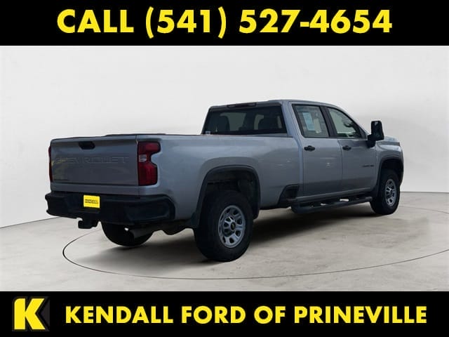Used 2021 Chevrolet Silverado 3500HD Work Truck 4D Crew Cab – 1GC4YSE76MF106452 full