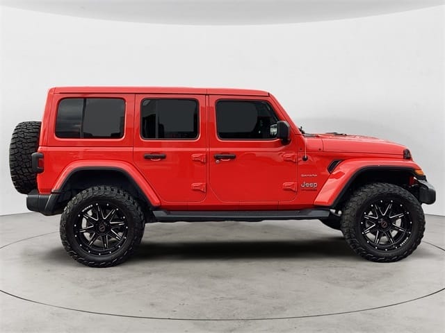 Used 2020 Jeep Wrangler Unlimited Sahara 4D Sport Utility – 1C4HJXEN4LW231269 full