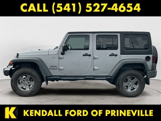 Used 2015 Jeep Wrangler Unlimited Sport 4D Sport Utility – 1C4BJWDG4FL591389