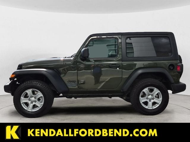 Used 2021 Jeep Wrangler Sport S 2D Sport Utility – 1C4GJXAN1MW870311
