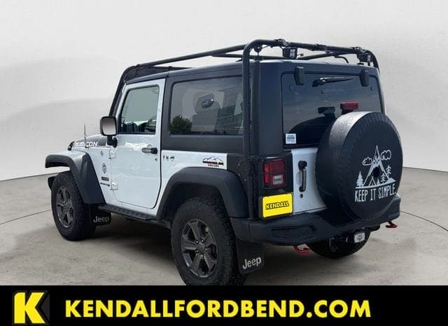 Used 2018 Jeep Wrangler JK Rubicon 2D Sport Utility – 1C4BJWCG0JL911009 full